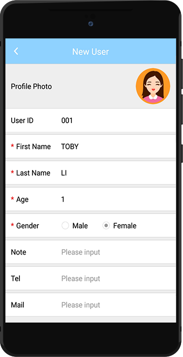 new user interface of the bluetooth app
